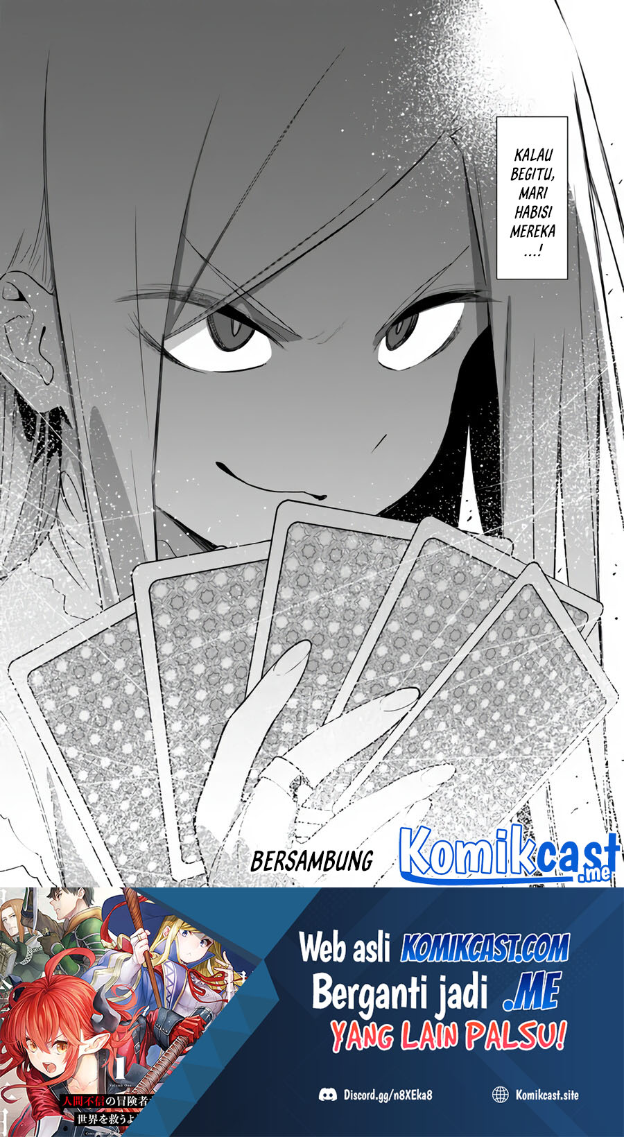 The Adventurers That Don’t Believe In Humanity Will Save The World (Ningen Fushin no Boukenshatachi ga Sekai o Sukuu Youdesu) chapter 35